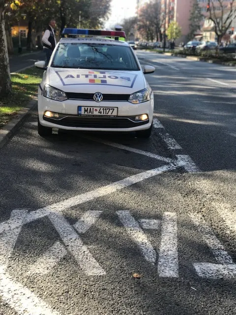 Taximetriştii din Bistriţa, verificaţi de poliţişti! (FOTO)
