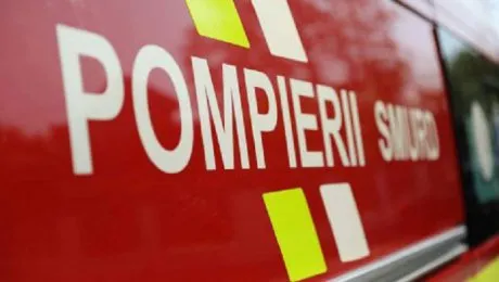 Peste 100 de pompieri și 20 de paramedici SMURD, la datorie în minivacanța de Revelion