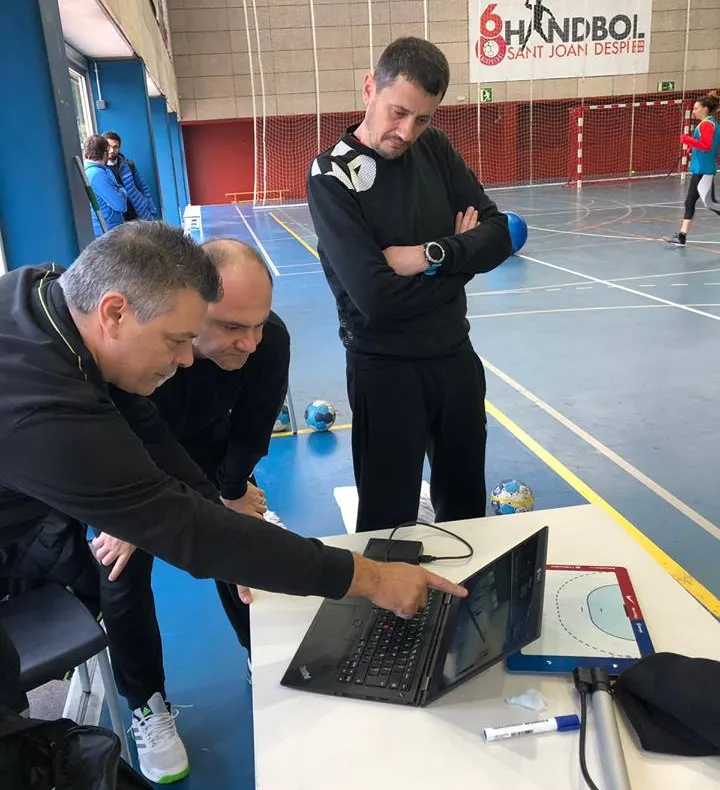  Handbalistele CS Gloria 2018 Bistrița-Năsăud, în cantonament în Barcelona