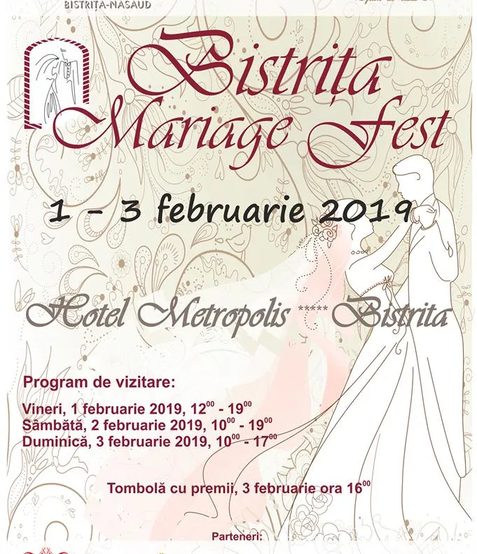 Bistrița Mariage Fest începe vineri, la Hotel Metropolis