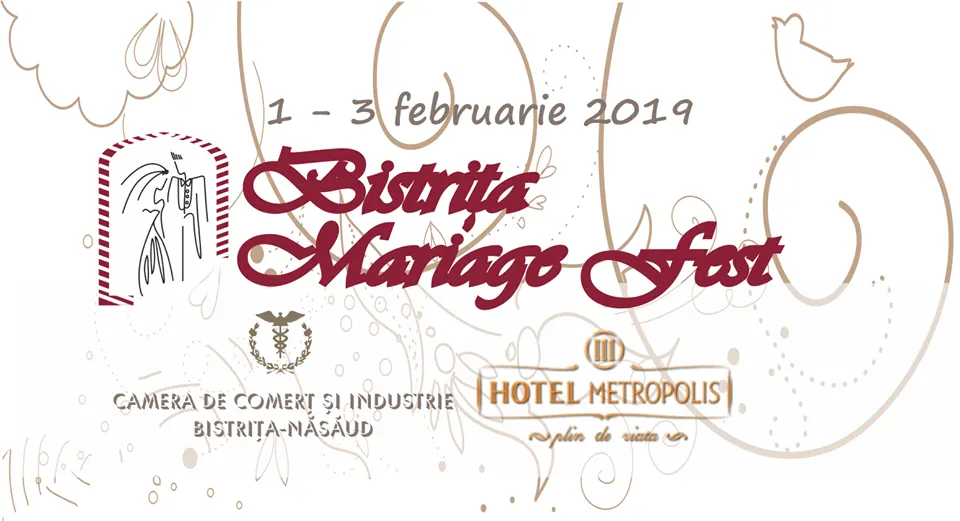Bistrița Mariage Fest revine la Bistrița, iar viitori miri pot găsi într-un sigur loc toate cele necesare pentru organizarea unei nunți de vis