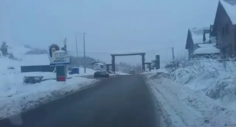 Pe toate drumurile naționale din Bistrița-Năsăud se circulă în condiții de iarnă (VIDEO)