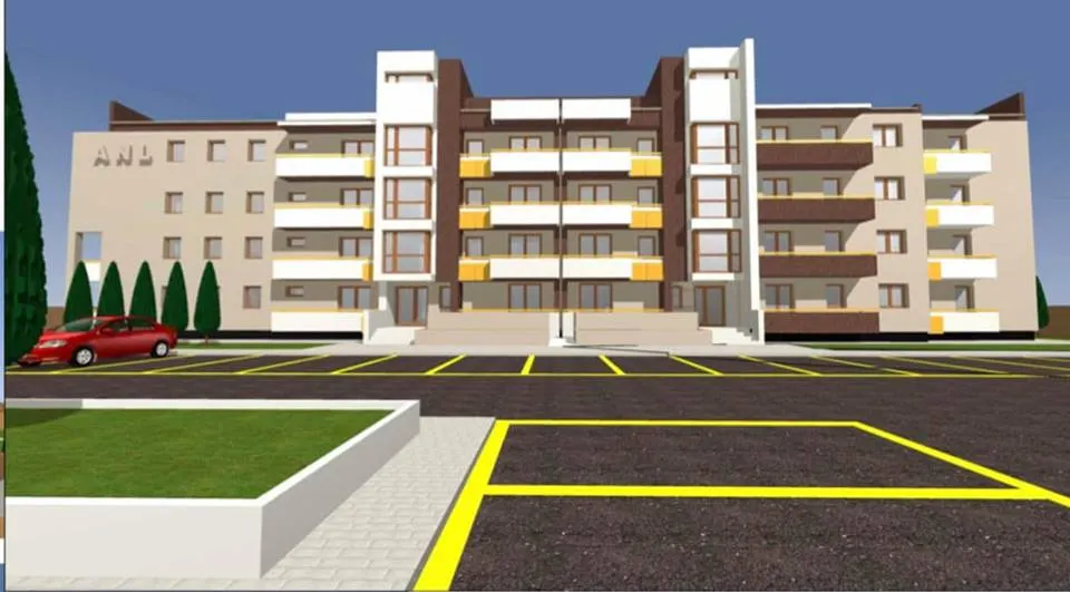 În municipiul Bistrița va fi construit un bloc ANL cu locuințe destinate tinerilor specialiști din administrația publică locală (FOTO)