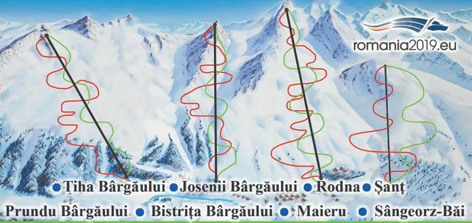 Opt localități din Bistrița-Năsăud, în Programul “Schi în România”