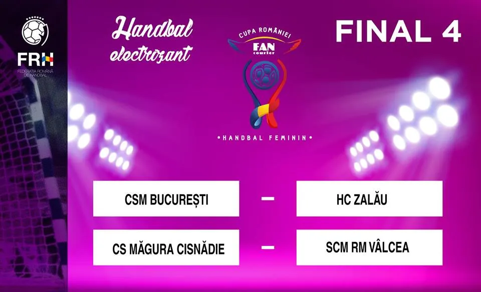 Bistrița va găzdui turneul Final Four al Cupei României la handbal feminin