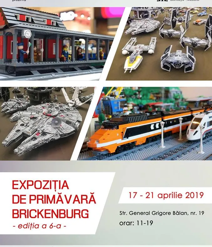 Expoziție LEGO, la Complexul Muzeal Bistrița-Năsăud