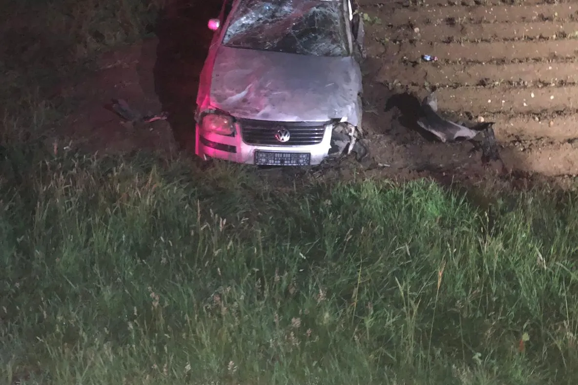 Cinci persoane, la spital după un accident provocat de un șofer începător