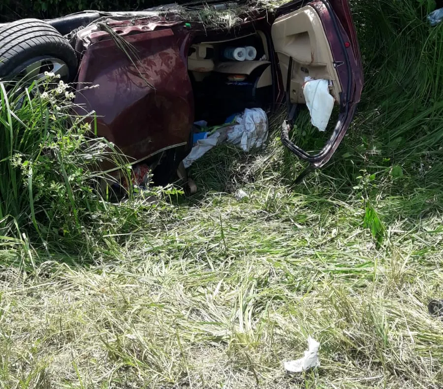 FOTO: Accident mortal, pe DJ 151, la Șintereag! Un tânăr de 31 de ani și-a pierdut viața, alte trei persoane au ajuns la spital
