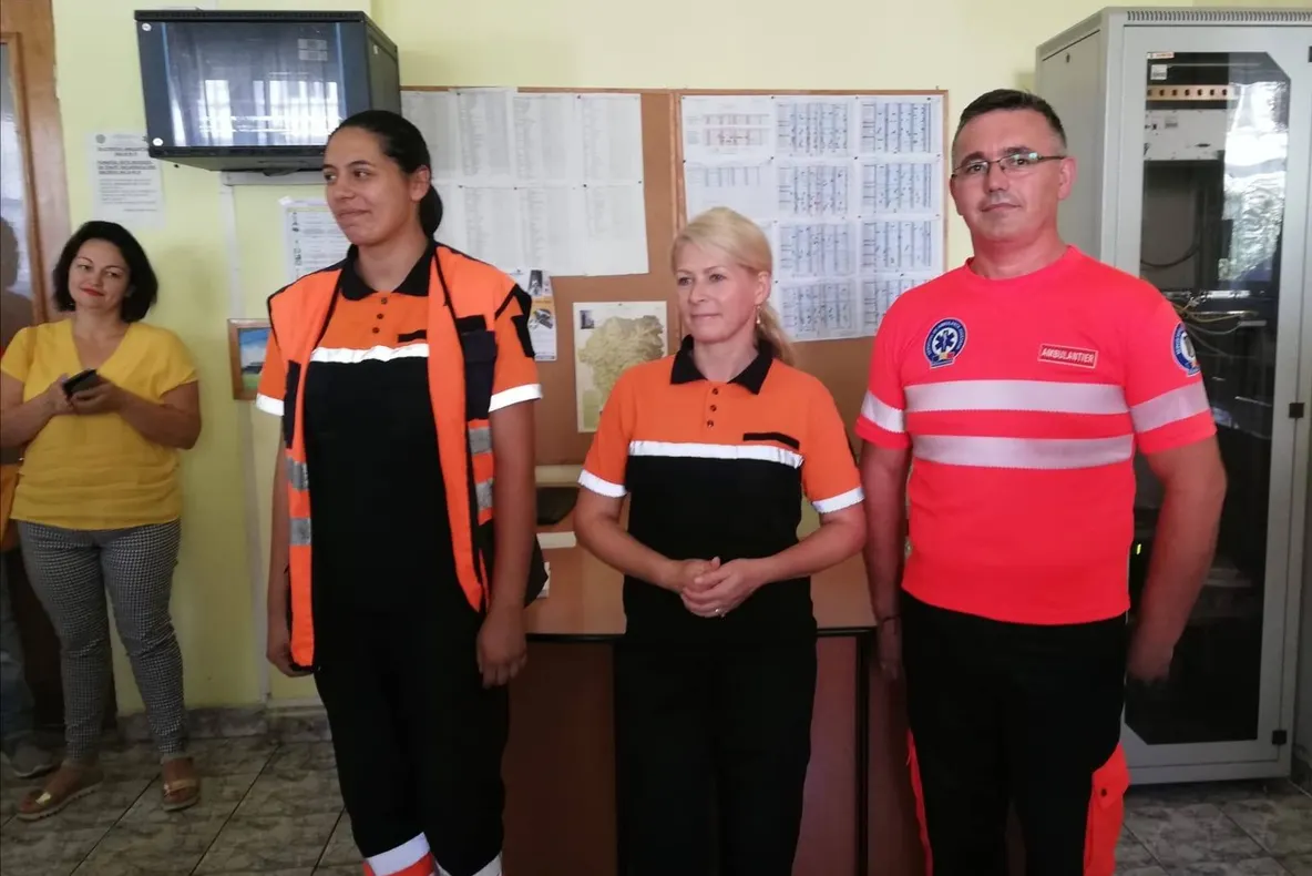 Voluntarii, ochii și mâinile suplimentare care ajută echipajele operative de la Ambulanță! În Bistrița-Năsăud sunt peste 100