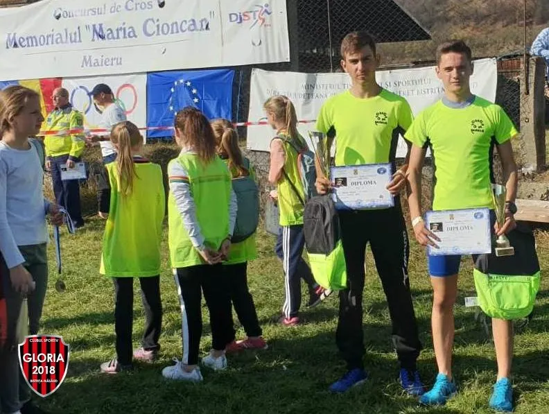 Gloria 2018, cu ambii atleți pe podium la concursul de cros ”Memorialul Maria Cioncan”
