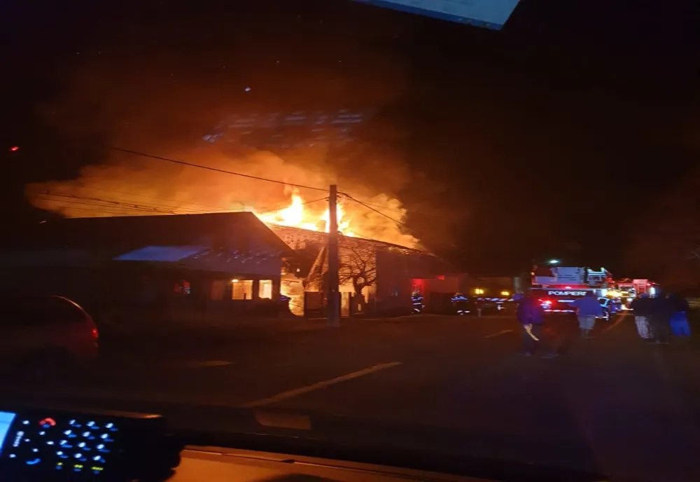 Două case din Domnești, afectate de incendiu! Una a ars ca o torță