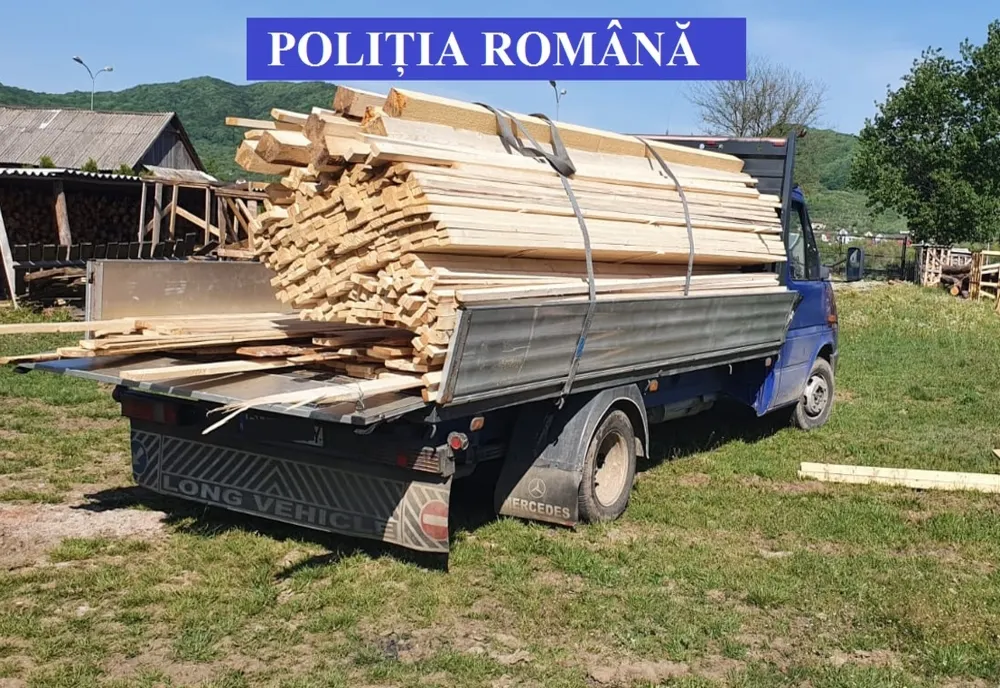 Nu a avut documente de transport și a rămas fără materialul lemnos