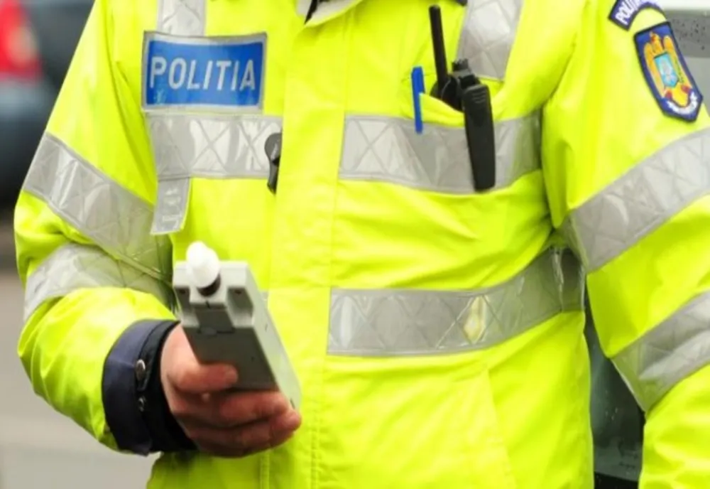 Valoare record indicată de etilotest, în weekend: 1,10 mg/l alcool pur în aerul expirat