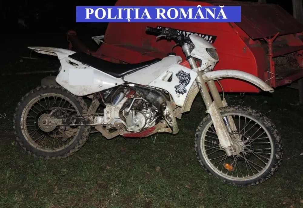 Doi bistrițeni, reținuți pentru furtul a două motociclete