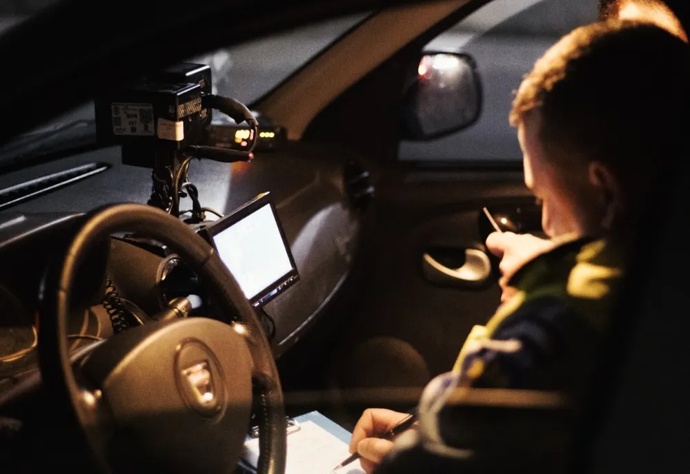 Acțiuni pe linie rutieră ale polițiștilor din Bistrița-Năsăud