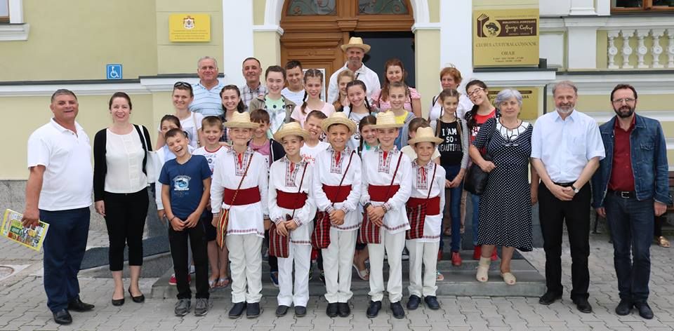 Elevi din Republica Moldova, în vizită în Bistrița-Năsăud, în cadrul taberei ”Acasă la noi” (FOTO)