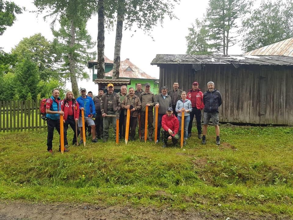 În județul Bistrița-Năsăud a început marcarea drumului ”Via Transilvanica” (FOTO)