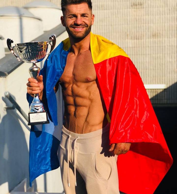 Un jandarm bistrițean, pe podium la concursul de Mister &amp; Miss Universe 2018 din Italia (FOTO)
