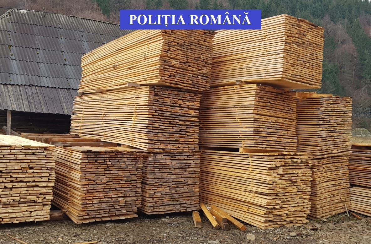 6.000 de lei amendă pentru o societate de exploatare și prelucrare a lemnului din Leșu, județul Bistrița-Năsăud (FOTO)