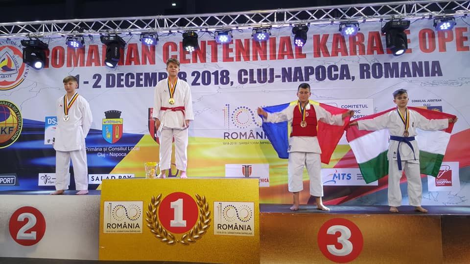 Sportivii de la Clubul de Karate Shotokan Dojo Năsăud au cucerit trei medalii la Cupa Campionilor Europeni de la Cluj-Napoca