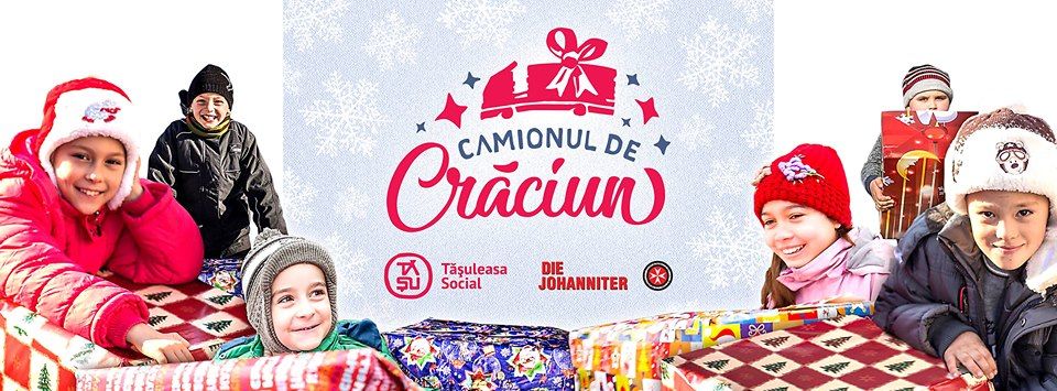 Acțiunea ”Camionul de Crăciun”, în plină desfășurare. 17 camioane încărcate cu cadouri de Crăciun pentru copii au pornit din Germania și se îndreaptă spre România (FOTO)