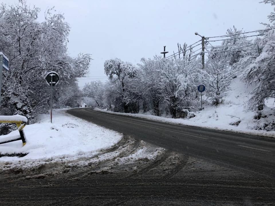 21 de utilaje acționează pentru deszăpezirea a 460 de străzi din municipiul Bistrița (FOTO)