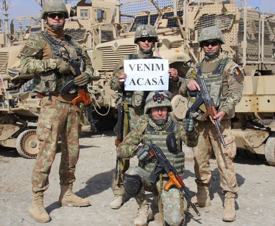 După 6 luni petrecute în Afganistan, ”Șoimii Carpaților” se întorc acasă