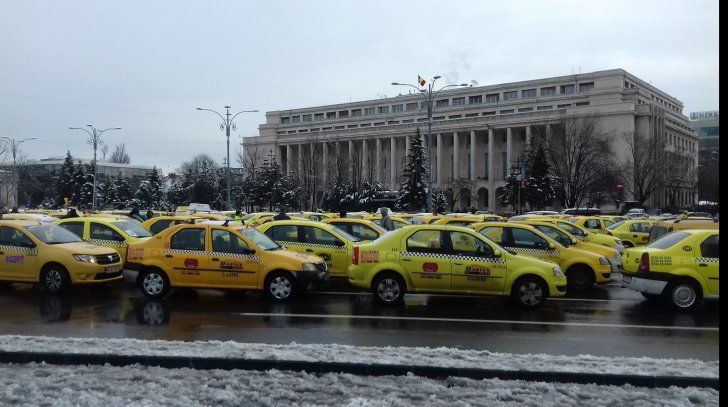 Taximetriștii bistrițeni se alătură protestelor de la nivel național