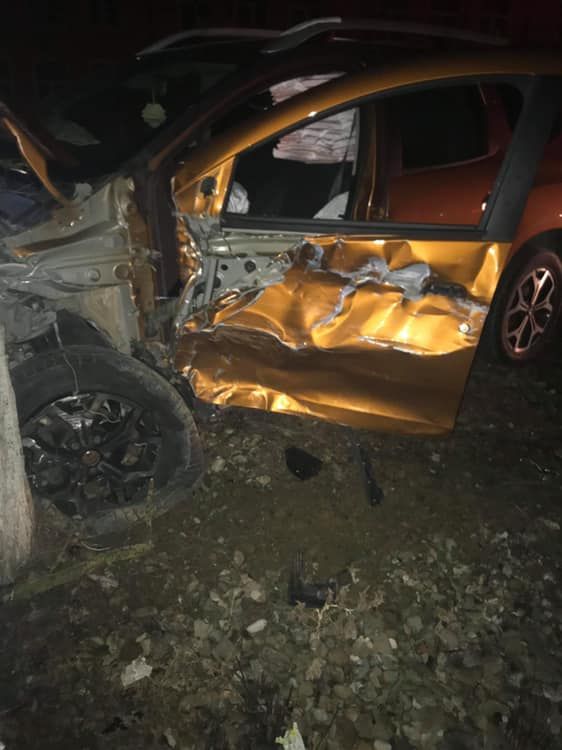 Accident pe DN 17, în Bistrița-Năsăud, între un autoturism și un autocamion