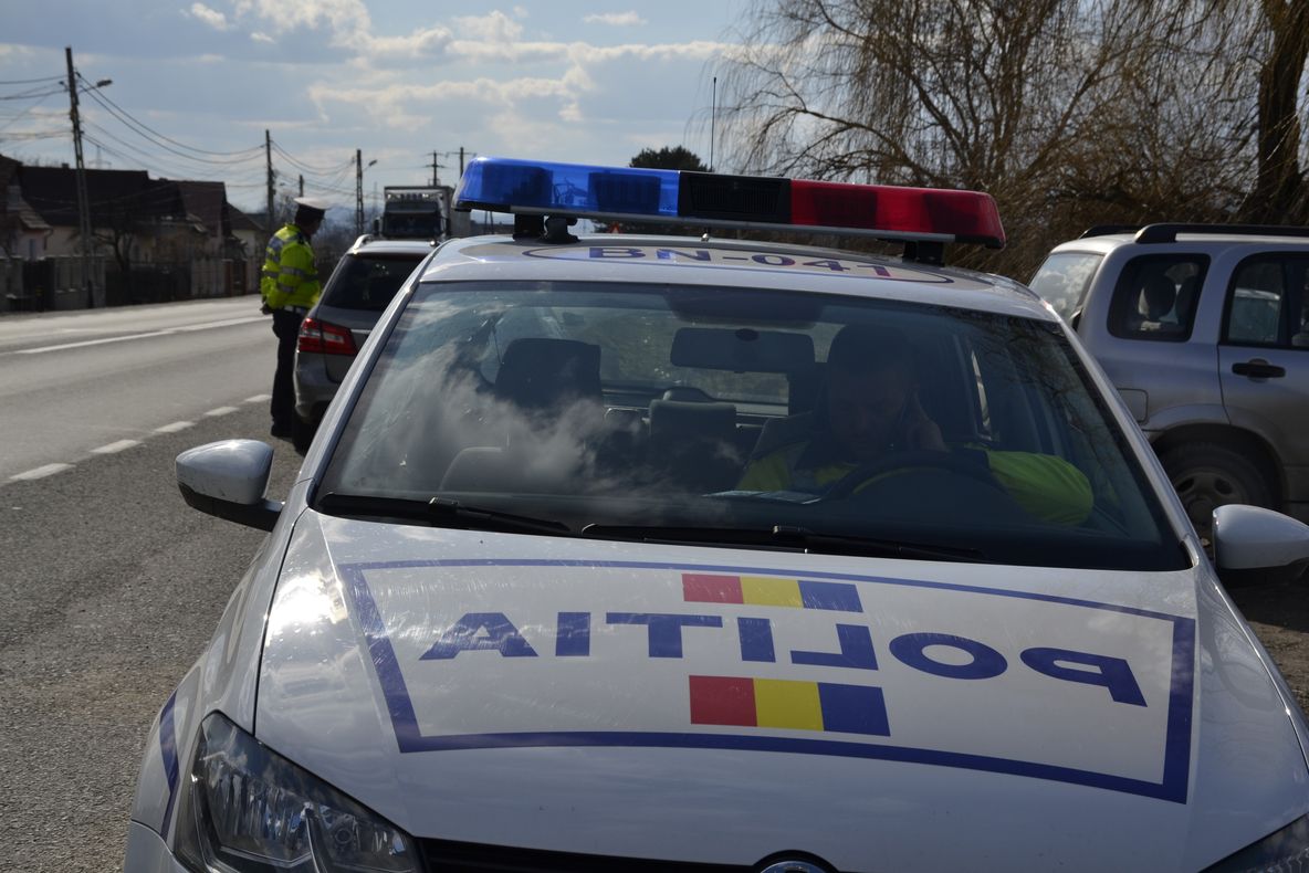 Sute de sancțiuni aplicate în Bistrița-Năsăud, în cadrul campaniei ”Seatbelt”
