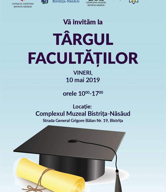 Viitorii absolvenți de liceu din Bistrița-Năsăud, așteptați la Târgul Facultăților