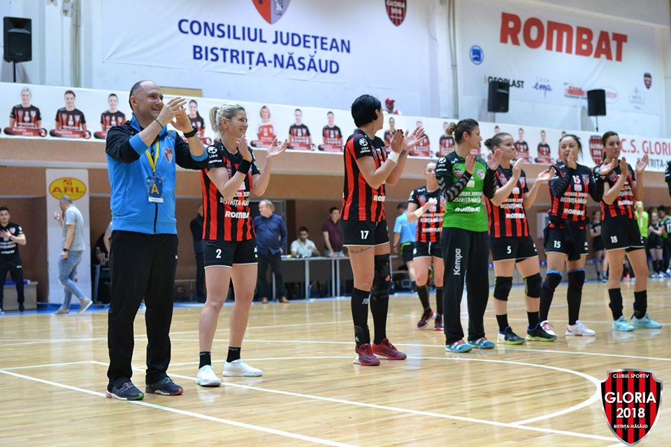 CS Gloria 2018 Bistrița-Năsăud a învins CSM Galați și se află pe locul III în clasamentul Ligii Florilor