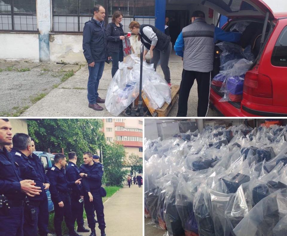 Alegeri europarlamentare și referendum: Materialele electorale și buletinele de vot au plecat spre secțiile de votare din județ