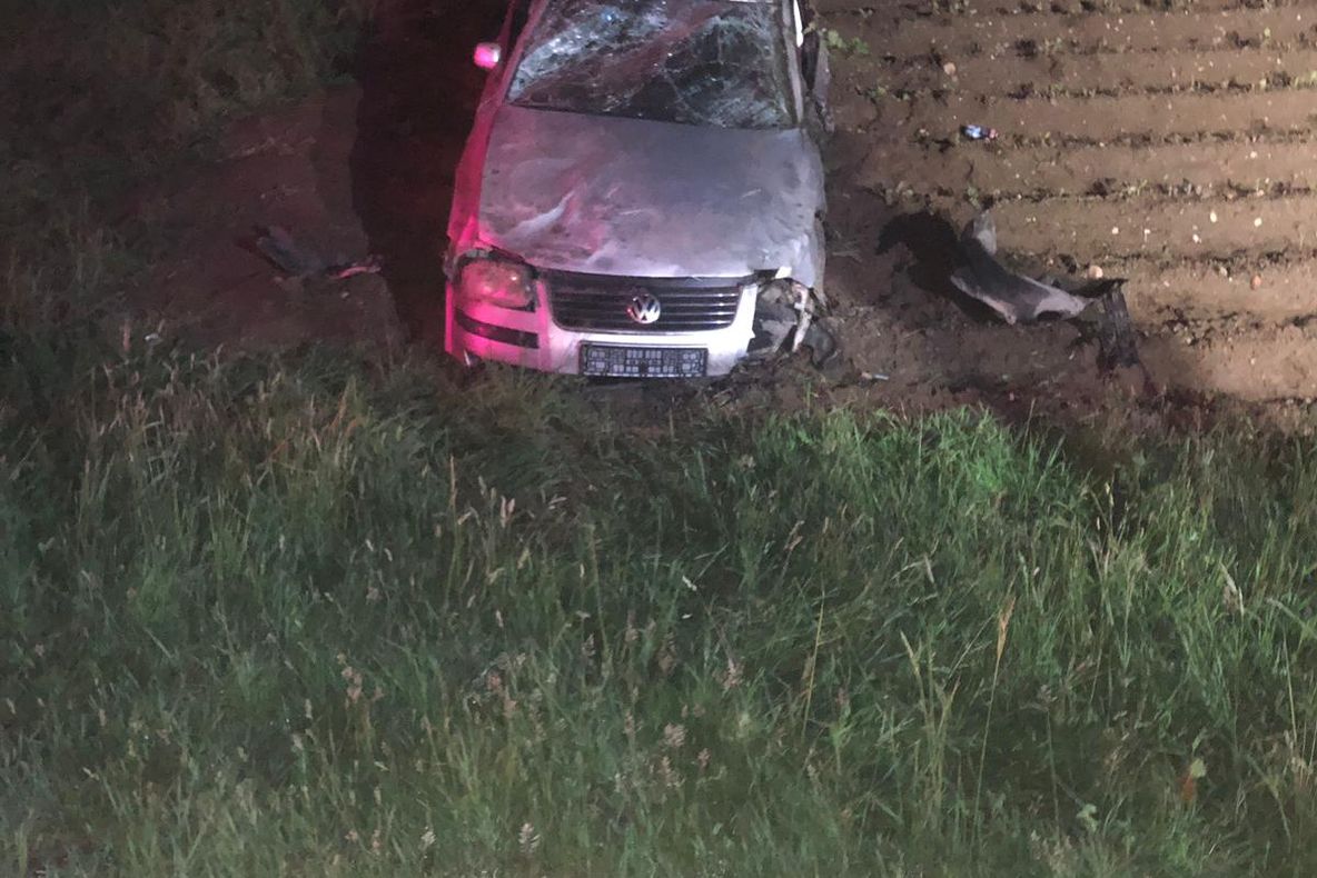 Cinci persoane, la spital după un accident provocat de un șofer începător