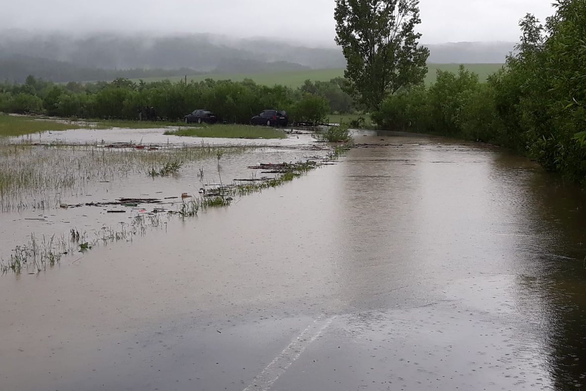 UPDATE: Inundații în Bistrița-Năsăud! Mai multe localități sunt afectate