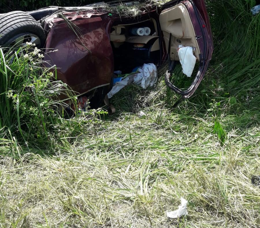 FOTO: Accident mortal, pe DJ 151, la Șintereag! Un tânăr de 31 de ani și-a pierdut viața, alte trei persoane au ajuns la spital