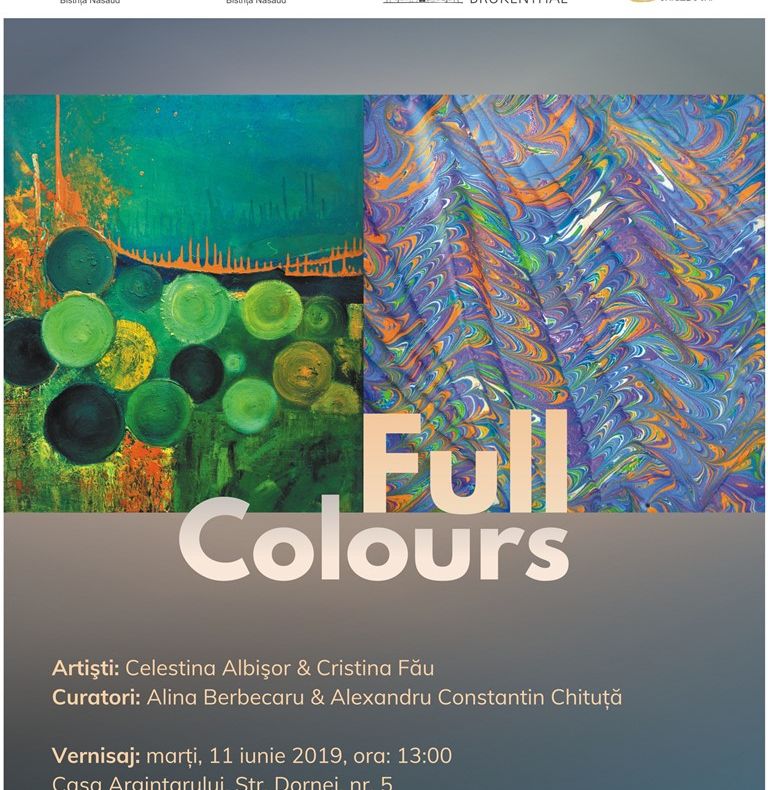”Full Colours” - expoziție de pictură la Casa Argintarului