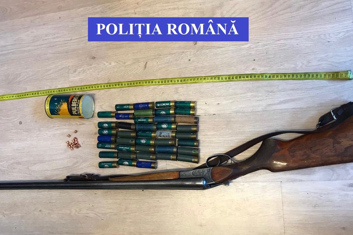 Bătrân din Bistrița-Năsăud, cu dosar penal! Nu a predat arma și muniția după ce i-a expirat permisul