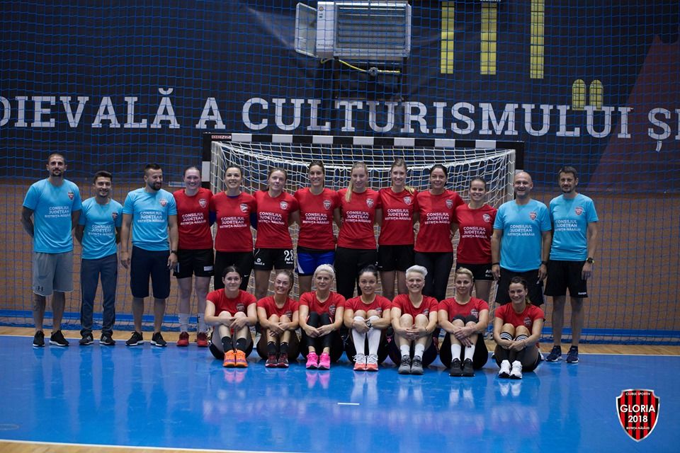 Echipa de handbal feminin CS Gloria 2018 Bistrița-Năsăud a revenit în sală