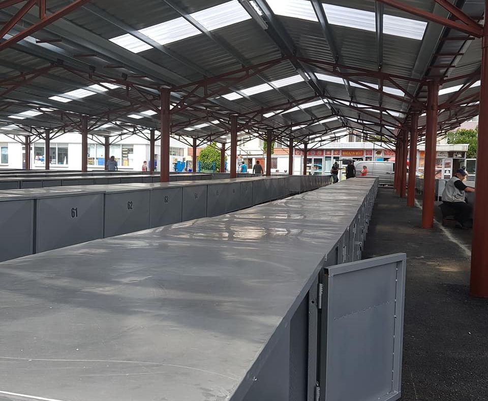 Primele critici privind lucrările de reparații capitale executate în Piața Agroalimentară Decebal