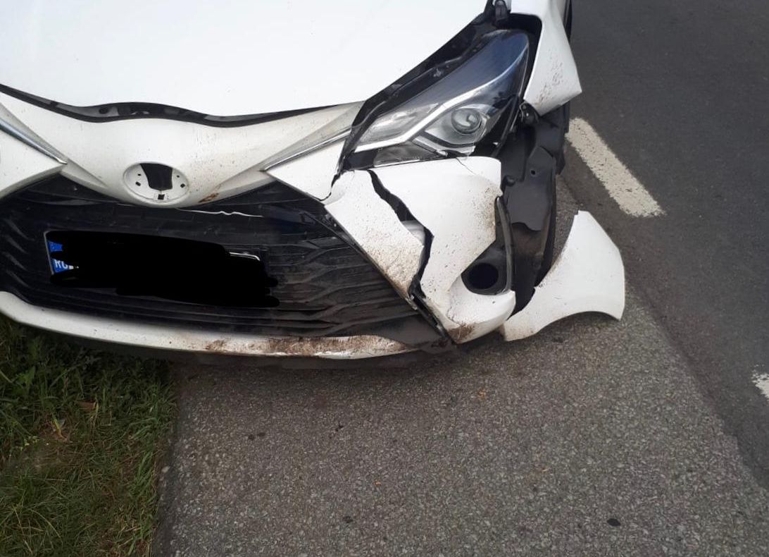 O persoană a fost rănită într-un accident rutier produs pe DN 17, la Coldău (FOTO)