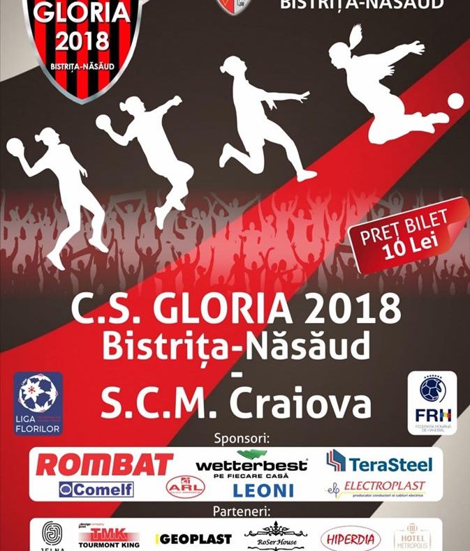 Duminică începe un nou sezon competițional pentru CS Gloria 2018 Bistrița-Năsăud. Primul meci, în compania SCM Craiova