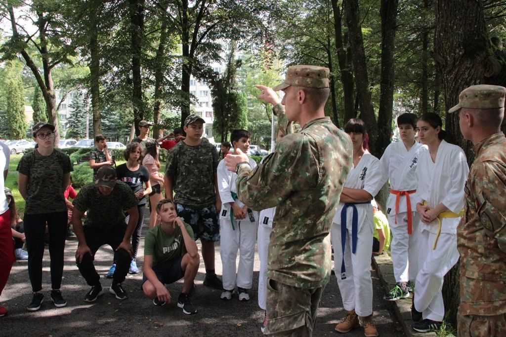 Ediția a VII-a a Taberei Naționale Militare de Vară de la Sângeorz-Băi a ajuns la final (FOTO)