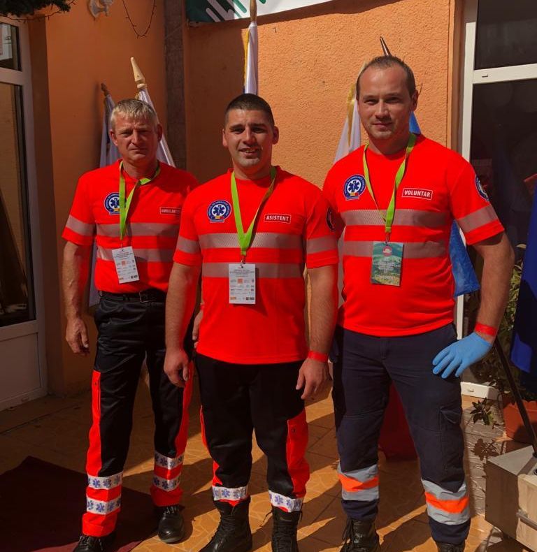 Echipaj al Serviciului de Ambulanță Bistrița-Năsăud, pe podium la un concurs național (FOTO)
