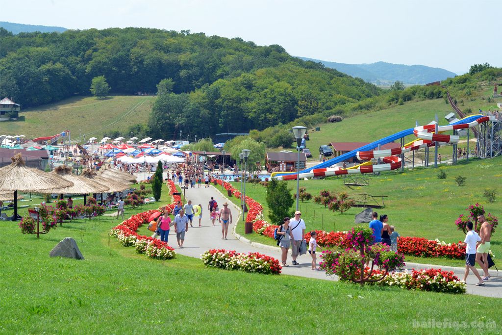 Parcul balnear Băile Figa din Bistrița-Năsăud, în top 3 destinații de excelență din România
