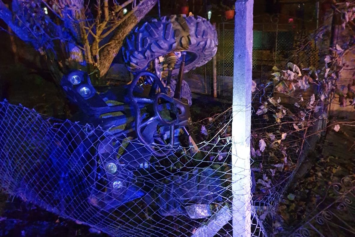 O plimbare cu ATV-ul i-a fost fatală unui bărbat din Bistrița-Năsăud (FOTO)