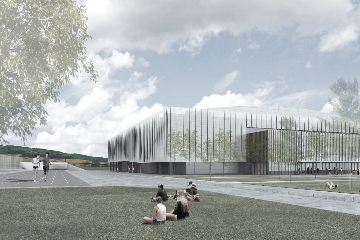 Investiție de 16,8 milioane de euro, în amenajarea unei săli polivalente cu peste 2.500 de locuri, demarată la Bistrița (FOTO/VIDEO)