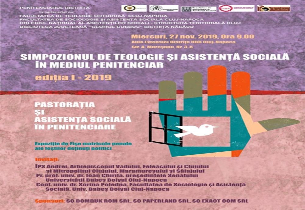 Simpozion de Teologie și Asistență Socială în Mediul Penitenciar, la Bistrița