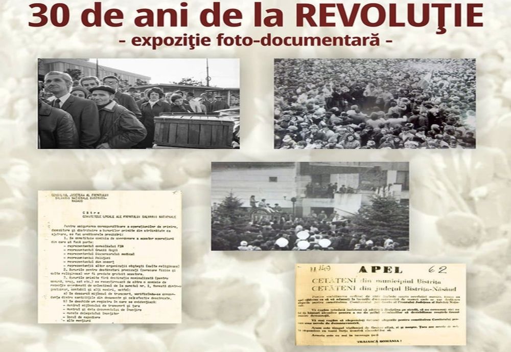 O punte între trecut şi prezent, cu ochii spre viitor: 30 de ani de la Revoluție, într-o expoziție foto-documentară