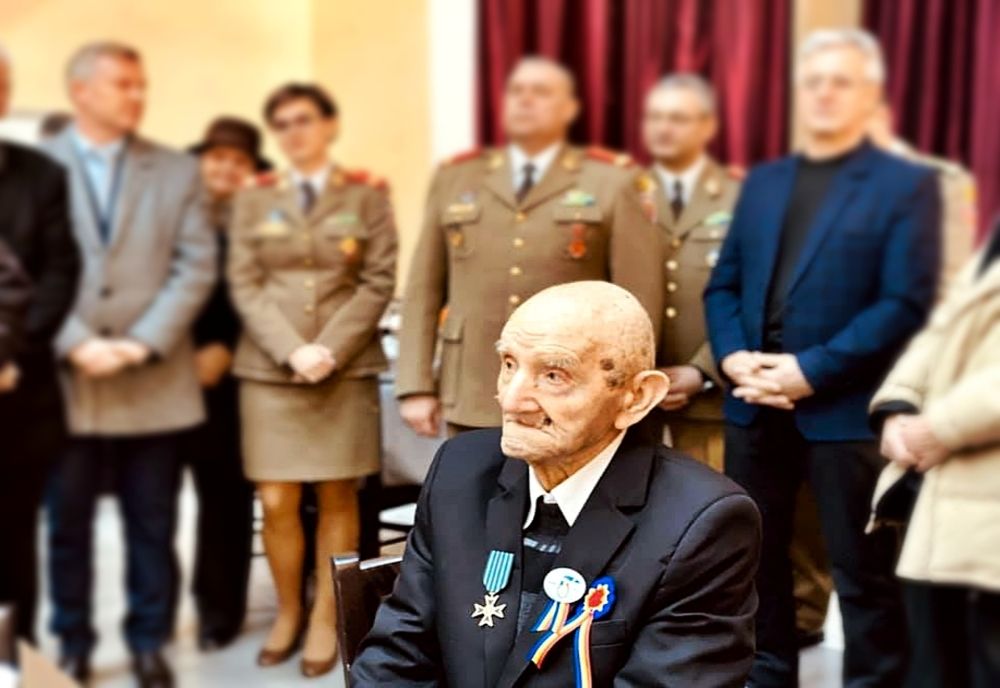 Exemplu viu de curaj: Subloctonetentul (r) Teodor Avram, veteran de război, a împlinit 100 de ani